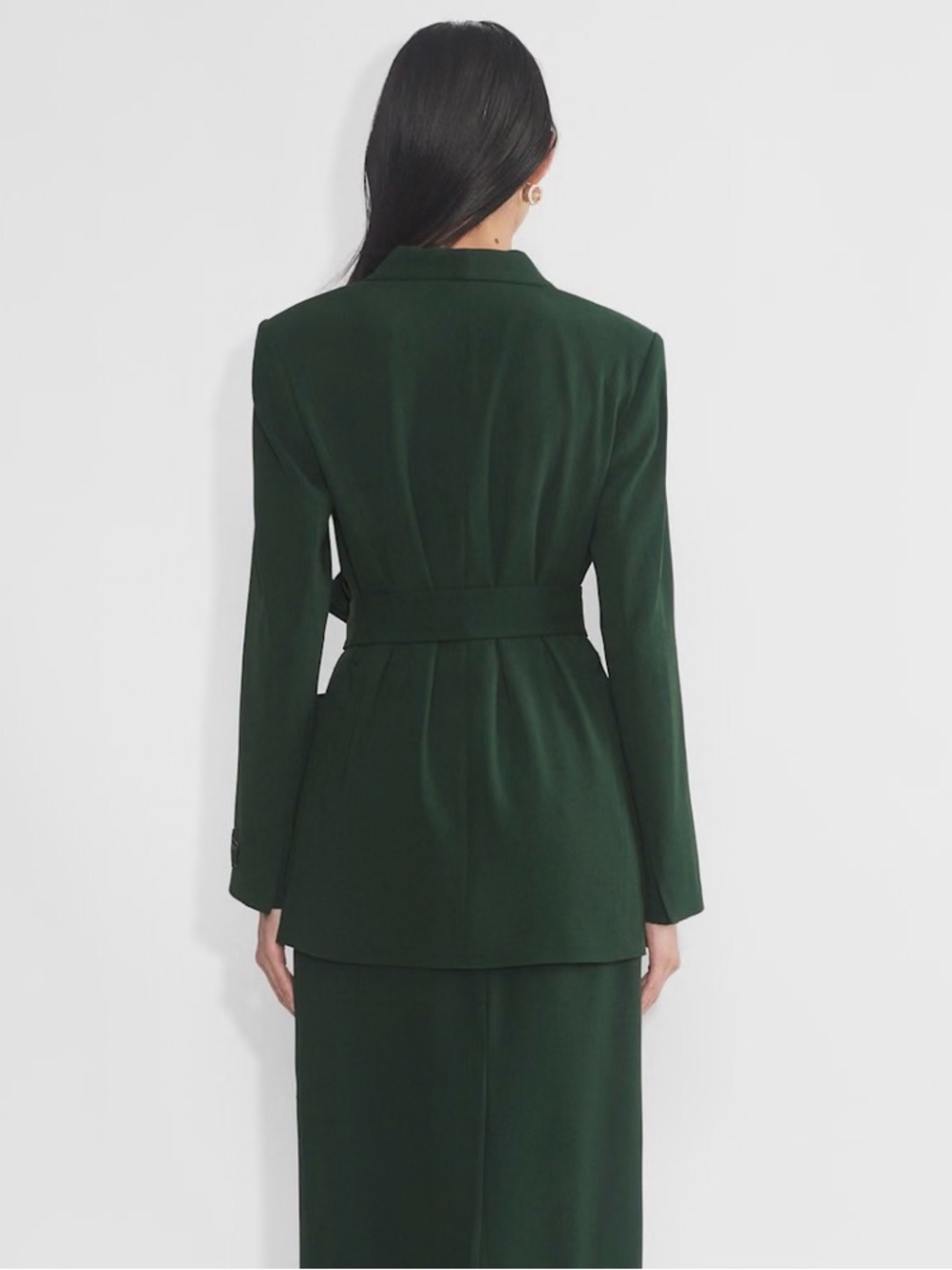 ARITZIA BABATON Executive Blazer - green - Picture 5 of 14